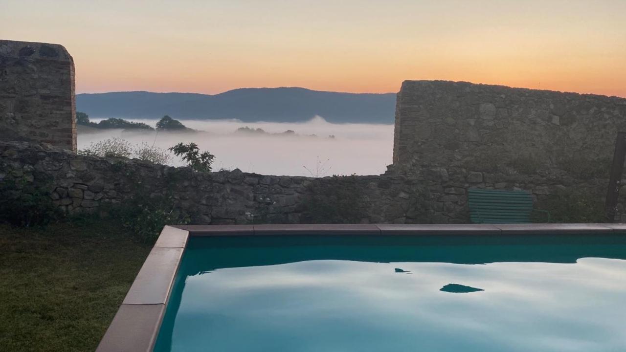 Casa di Leo with pool Villa Radicondoli Bagian luar foto