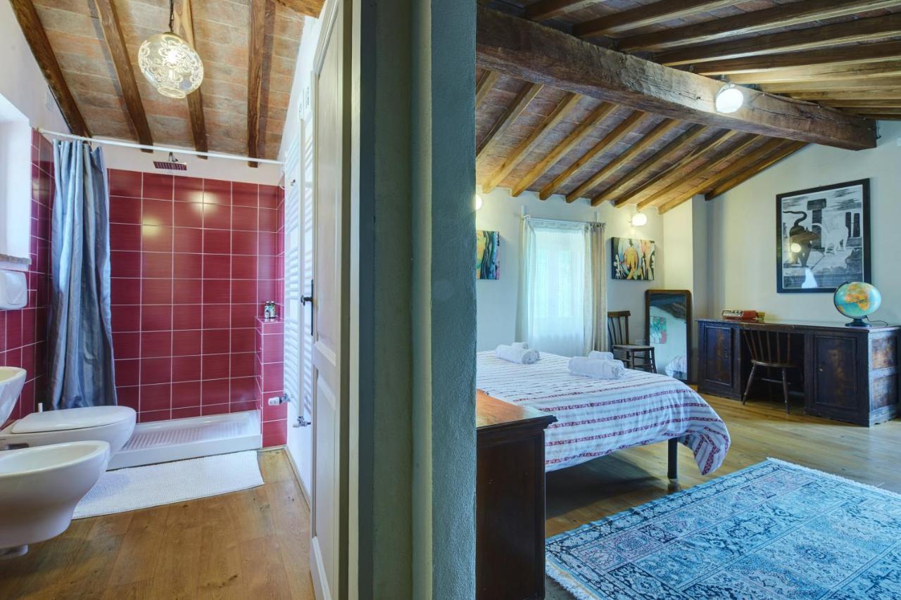 Casa di Leo with pool Villa Radicondoli Bagian luar foto