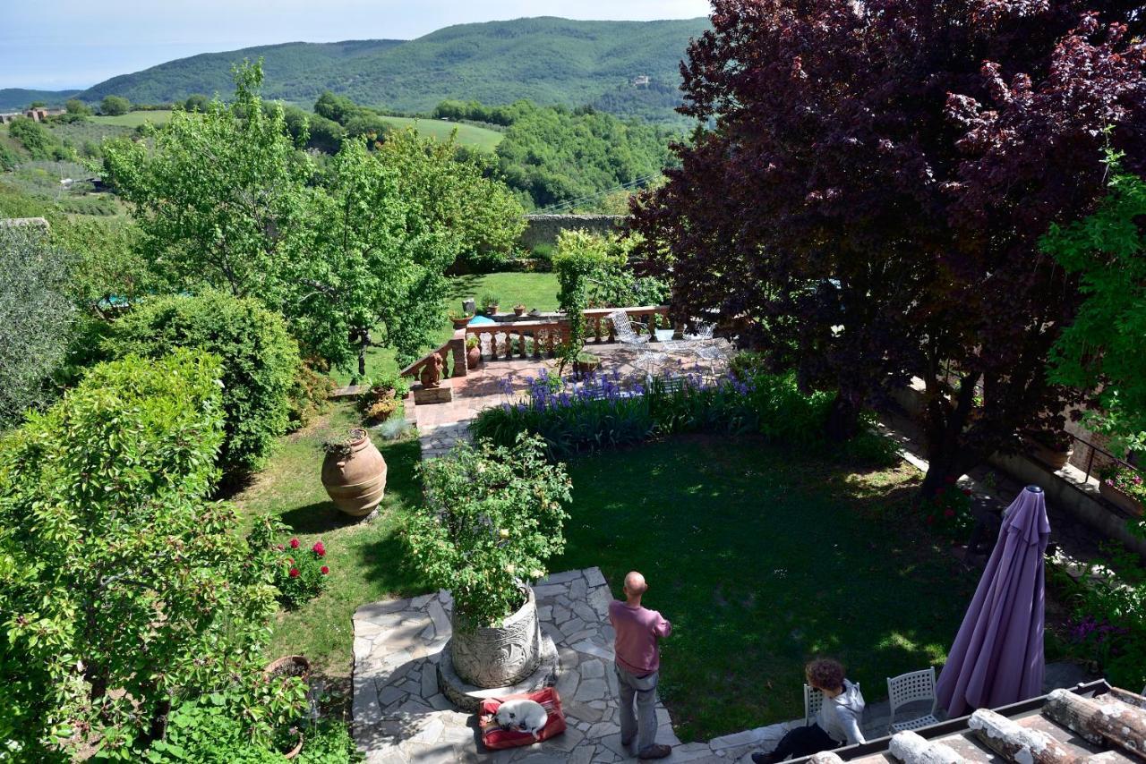 Casa di Leo with pool Villa Radicondoli Bagian luar foto